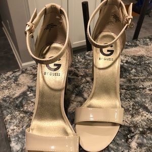 Nude 2 Inch Guess heels (size 7.5)